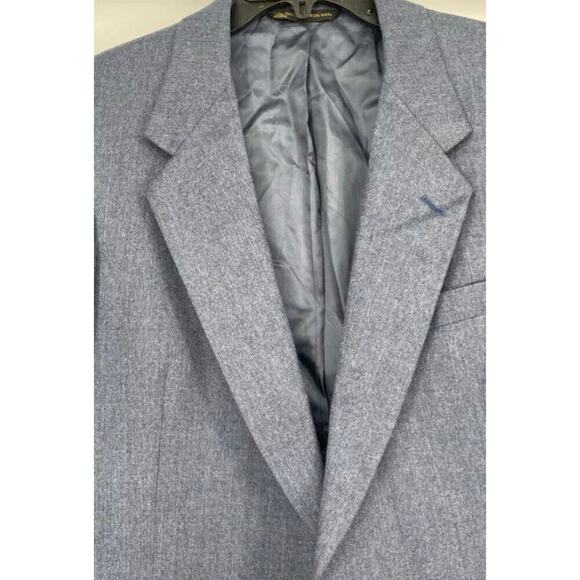 Christian Dior Monsieur Men's Blue Wool Blazer Size L Business Classic Designer - Picture 5 of 7